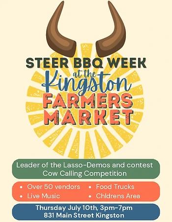 Poster for Kingston Farmers Market