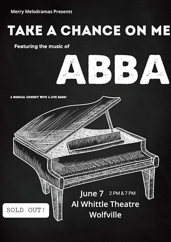 Poster for Take A Chance On Me - ABBA Musical