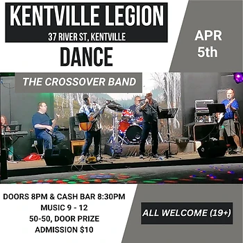 Poster for Dance with The Crossover Band