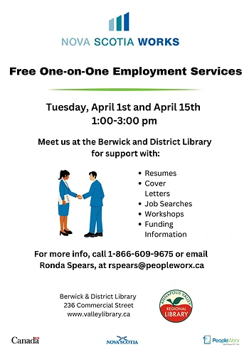 Poster for One-on-One Employment Services