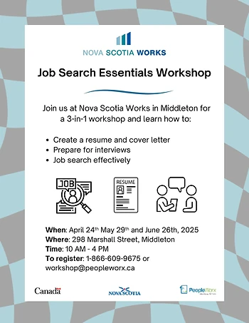 Poster for Job Search Essentials