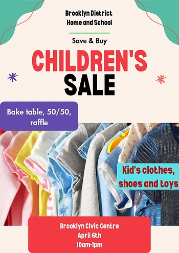 Poster for Save & Buy Children's Sale