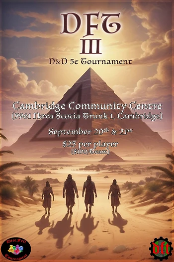 Poster for Dicefell Tournament 3