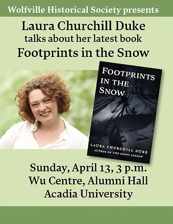 Poster for Footprints in the Snow - Laura Churchiill Duke