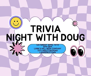 Poster for Trivia Night with Doug Hines