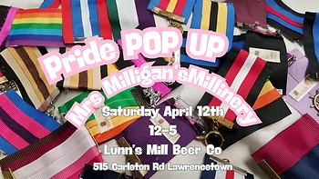 Poster for Mrs Milligan's Millinery & Haberdashery Pop Up