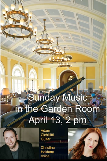 Poster for Garden Room Concert