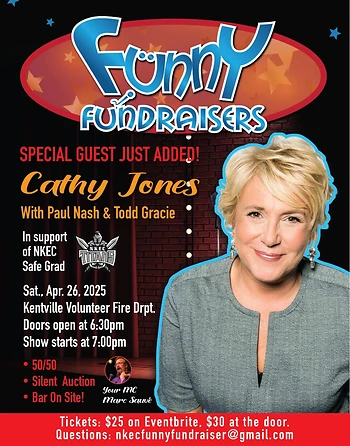 Poster for Funny Fundraiser (Comedy Night)