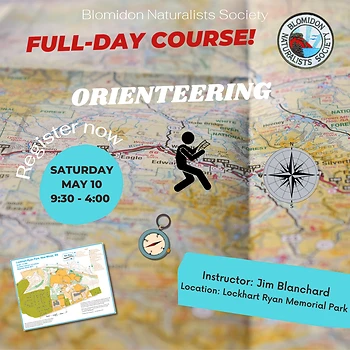 Poster for Orienteering Field Course