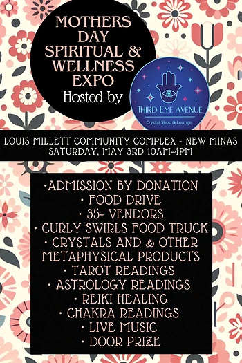 Poster for Mother's Day Spiritual & Wellness Expo