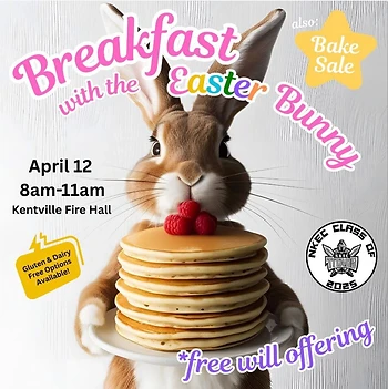 Poster for Easter Breakfast