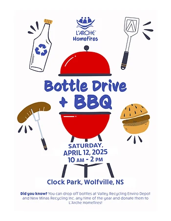 Poster for Bottle Drive & BBQ