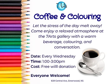 Poster for Coffee & Colouring