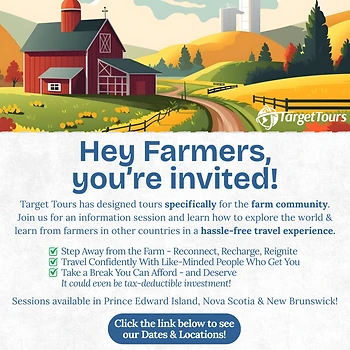 Poster for Farm Vacations Info Session