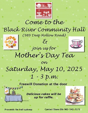 Poster for Mother's Day Tea