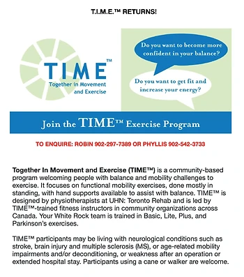 Poster for Together in Movement & Exercise™