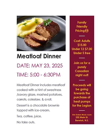 Poster for Meatloaf Dinner