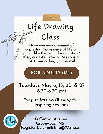 Poster for Life Drawing Series