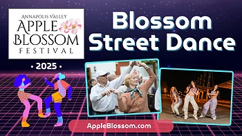 Poster for Apple Blossom Street Dance