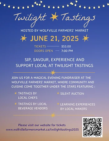 Poster for Twilight Tastings