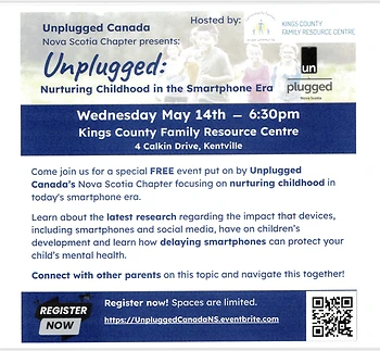 Poster for Unplugged Nurturing Childhood in the Smartphone Era