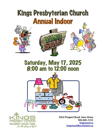 Poster for Indoor Yard Sale