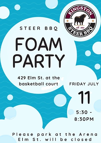 Poster for Steer BBQ Foam Party