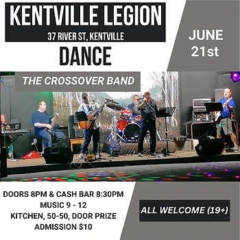 Poster for Dance with The Crossover Band