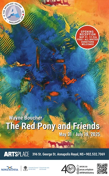 Poster for Opening / Wayne Boucher / The Red Pony and Friends