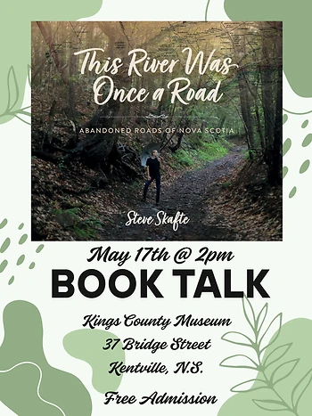 Poster for Steven Skafte's Book Talk