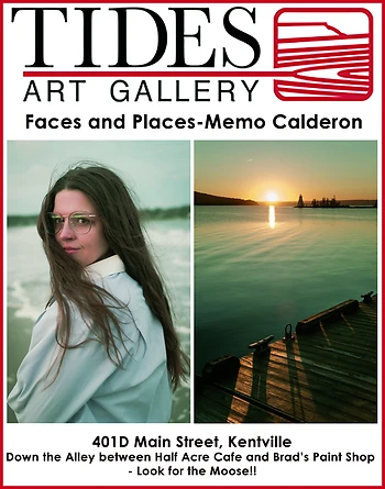 Poster for Faces and Places Gallery Opening
