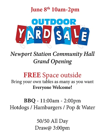 Poster for Outdoor Yard Sale