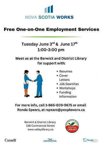Poster for One-on-One Employment Services