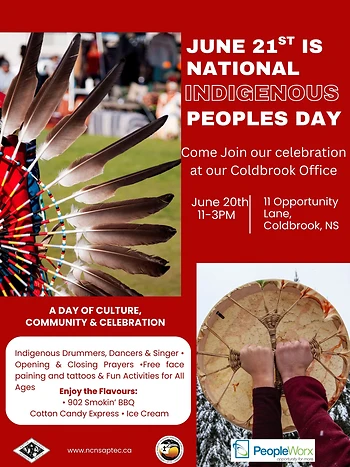 Poster for Celebrate National Indigenous Peoples Day