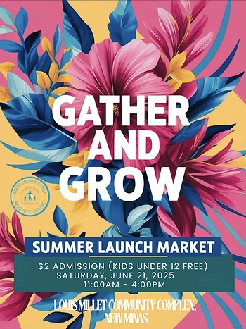 Poster for Gather and Grow Market