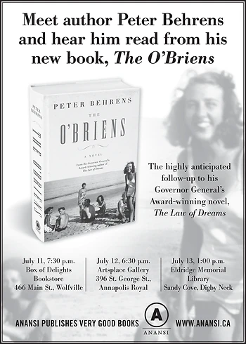 Poster for Meet & Greet Author Peter Behrens