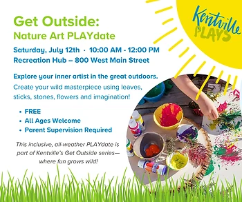 Poster for Nature Art PLAYdate