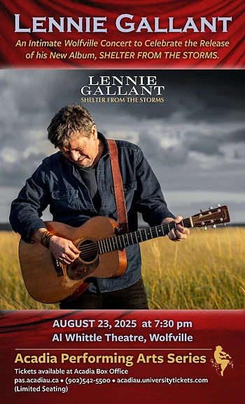 Poster for Lennie Gallant & Band