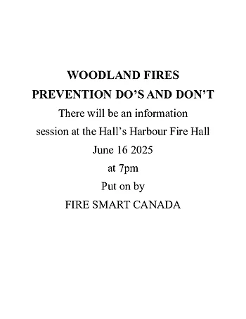 Poster for Woodland Fire Knowledge