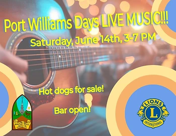 Poster for Port Williams Days Live Music