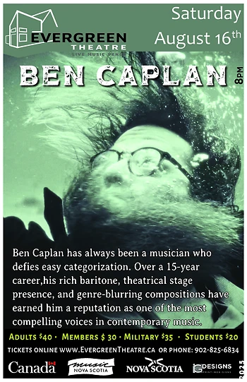Poster for Ben Caplan