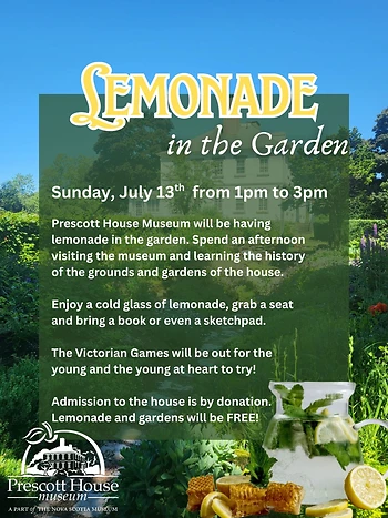 Poster for Lemonade in the Garden