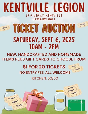 Poster for Ticket Auction