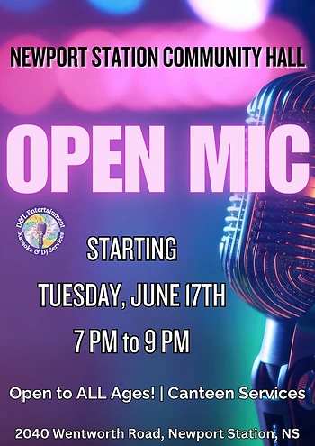 Poster for Open Mic Night