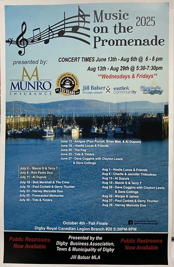 Poster for Music on the Promenade