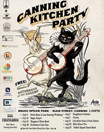 Poster for Canning Kitchen Party