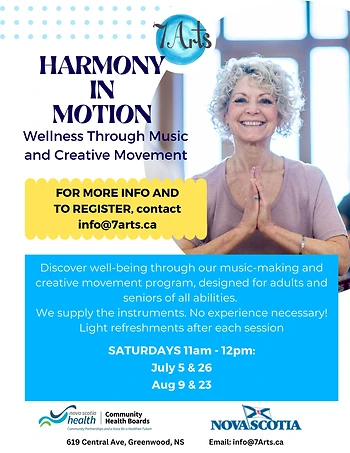 Poster for Harmony in Motion