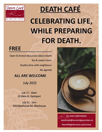 Poster for Death Café