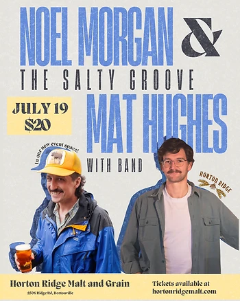 Poster for Noel Morgan and Mat Hughes