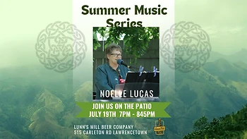 Poster for Patio Concert with Noelle Lucas